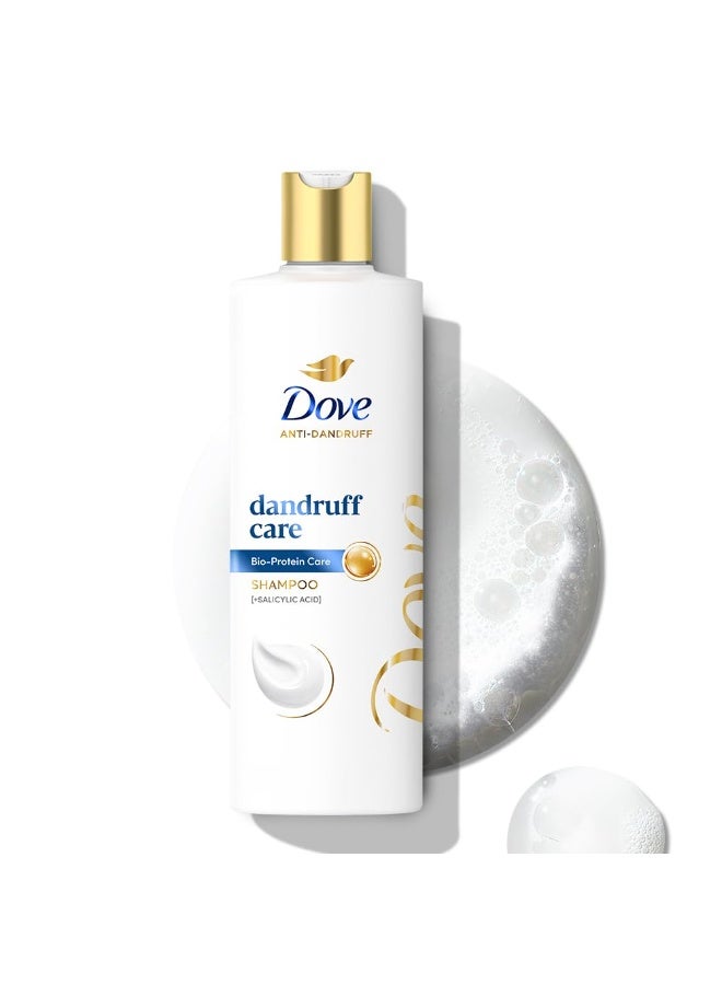 Dove Anti Dandruff Solutions Shampoo 340 ml|| Prevents Dandruff & Dry Scalp|| Mild Daily Shampoo for Smooth & Frizz Free Hair - For Men & Women - Image 1